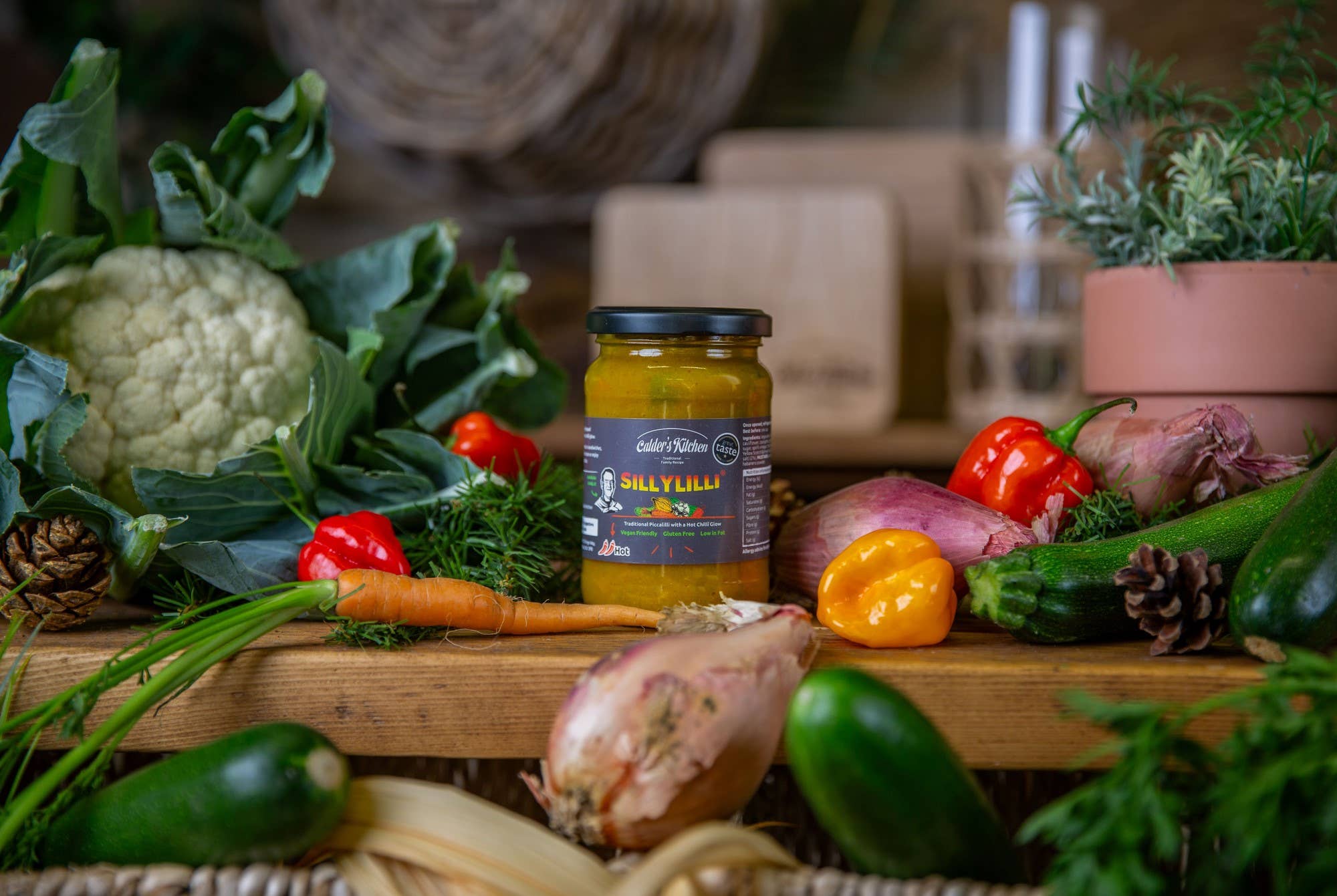 Calder's Kitchen - Wholesale Relish - Calder's Kitchen Sillylilli (Indian Piccalilli) Vegan, GF14