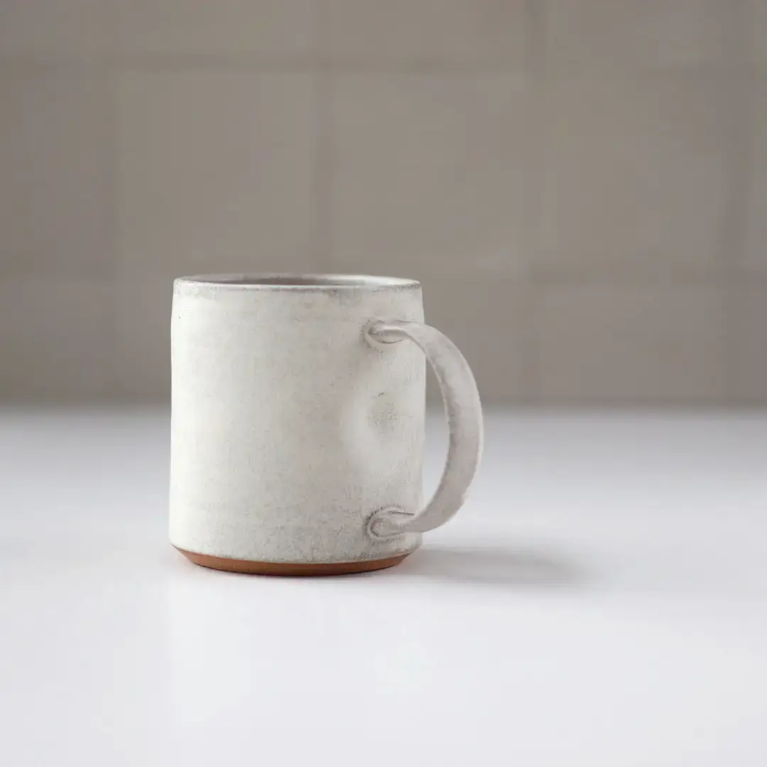 Gravesco Pottery - Wholesale Coffee Mug - Smooth Handmade Pottery Mug | Minimalist Coffee Cup 4