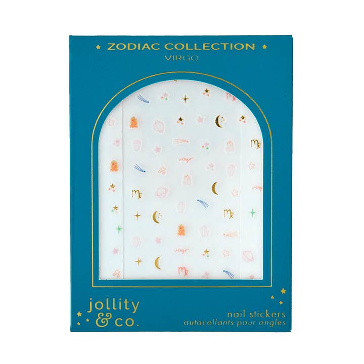 Jollity & Co. + Daydream Society - Wholesale Nail Art/Decal - Zodiac Virgo Nail Stickers