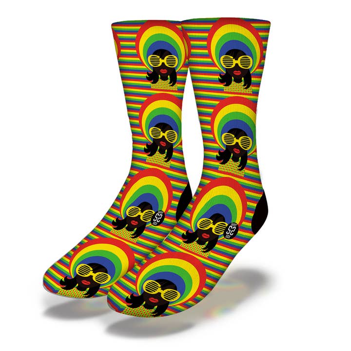 Soul Girl Regenbogen für den Großhandel von Savvy Sox
