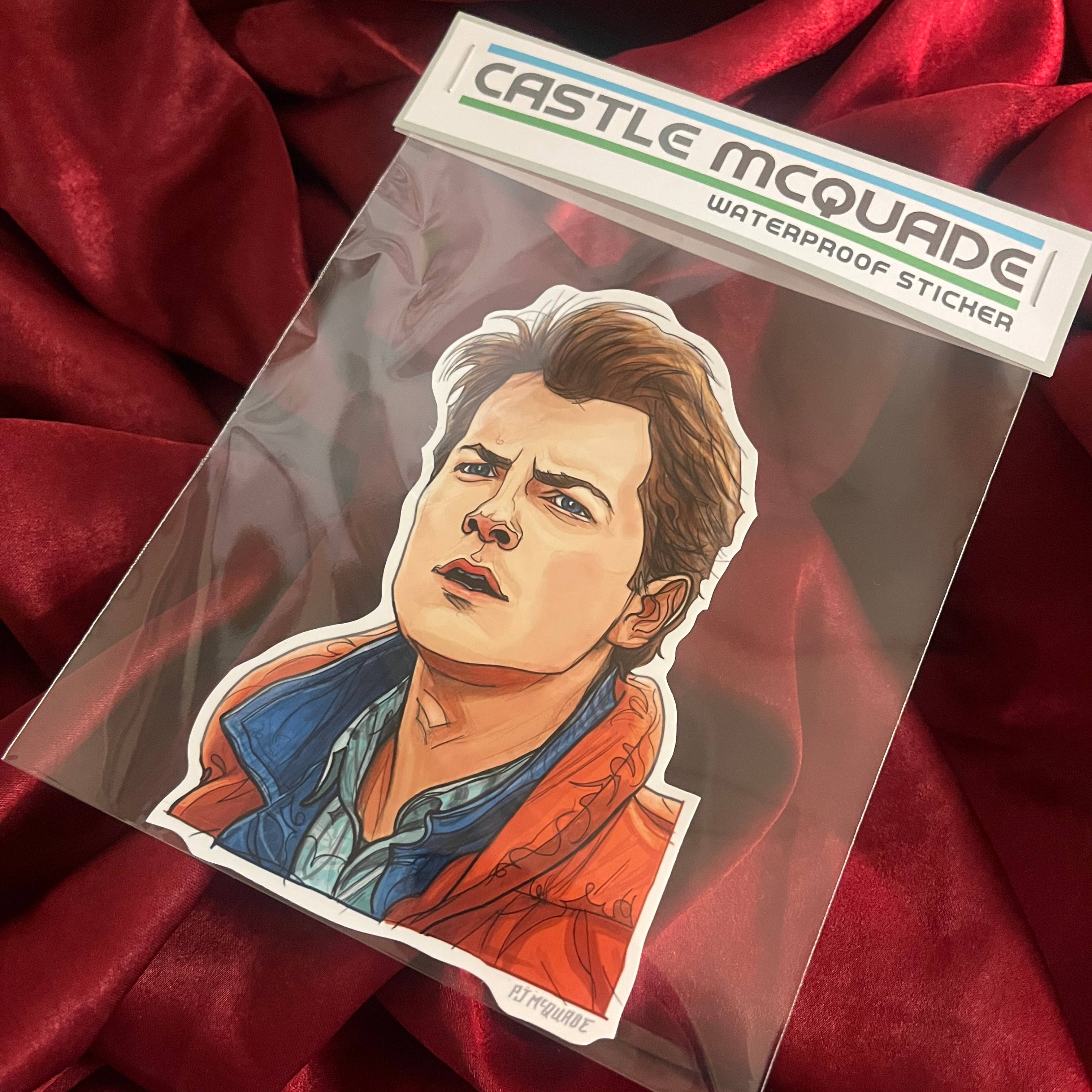 Castle McQuade - Wholesale Sticker - MARTY Waterproof STICKER4