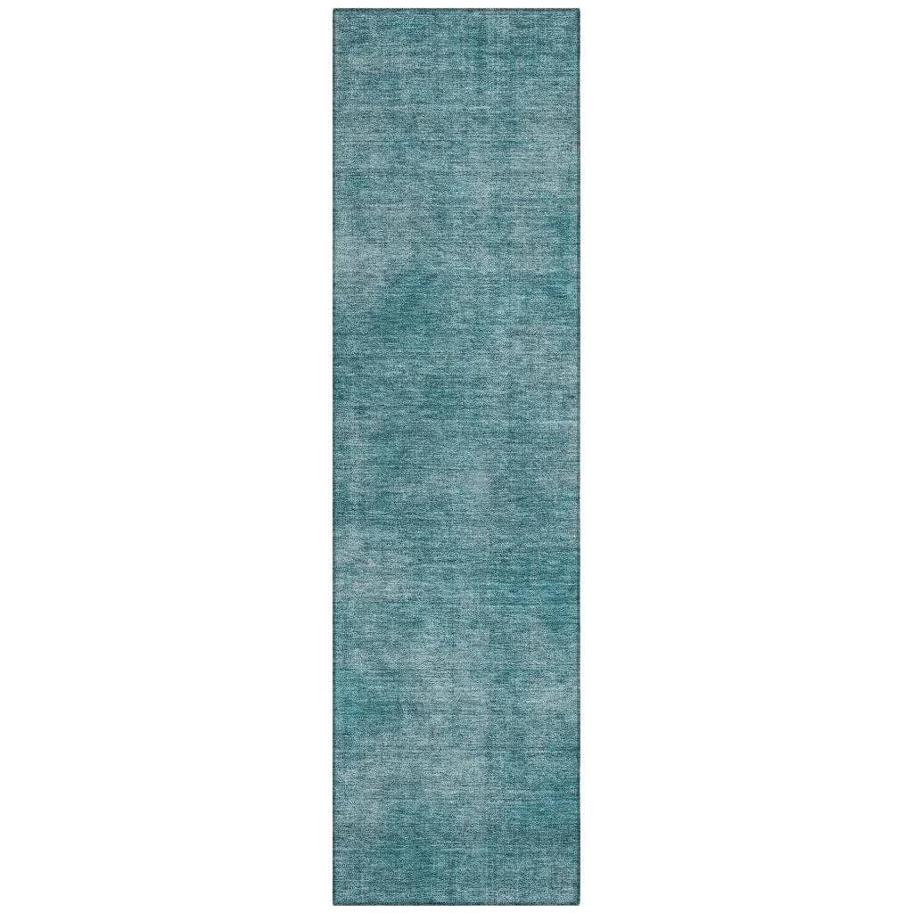 LOOMLAN – wholesale Area rug – Orlena Teal Washable Indoor-Outdoor Rug6