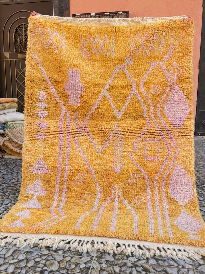 Berberteppich Beni Ouarain 148/108CM für den Großhandel von CASA Bohème