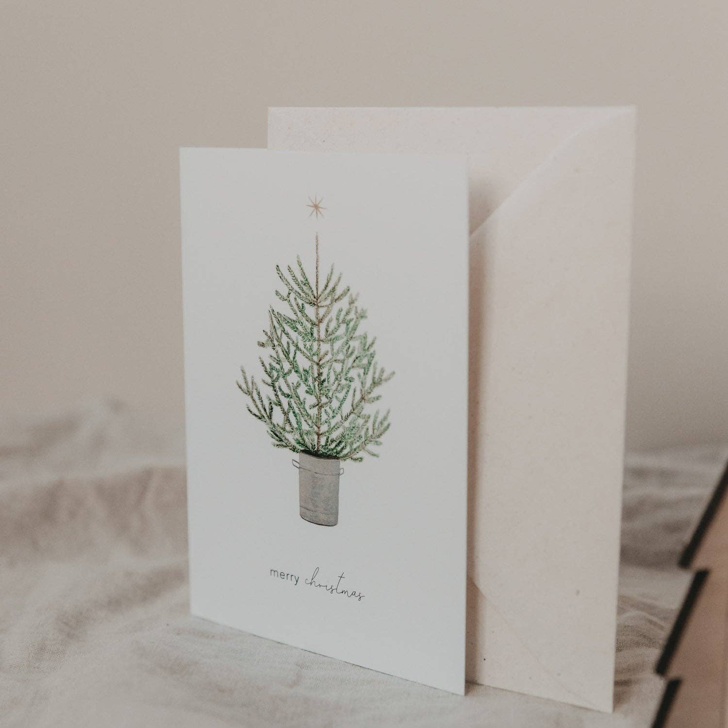 Eulenschnitt - Wholesale Christmas Card - Folding Card Christmas Tree (PU = 10 pcs.)3