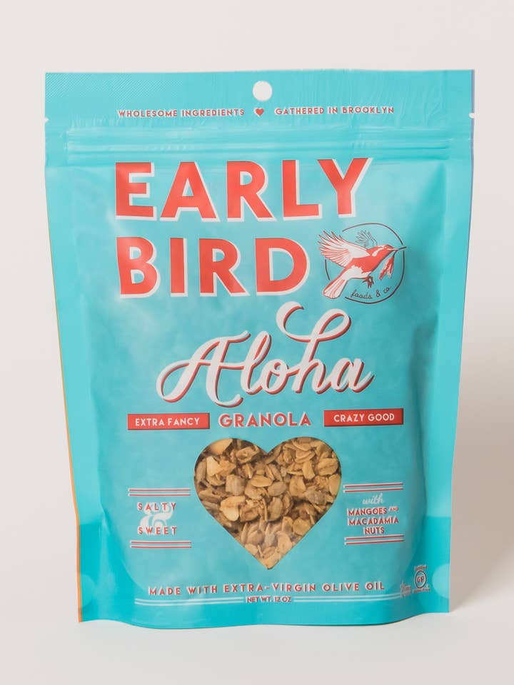 Aloha Granola for wholesale by Early Bird Foods & Co.