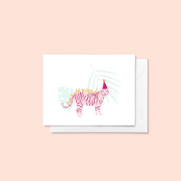 Ha ett vilt födelsedagskort för wholesale av Alicia Bruce Creative