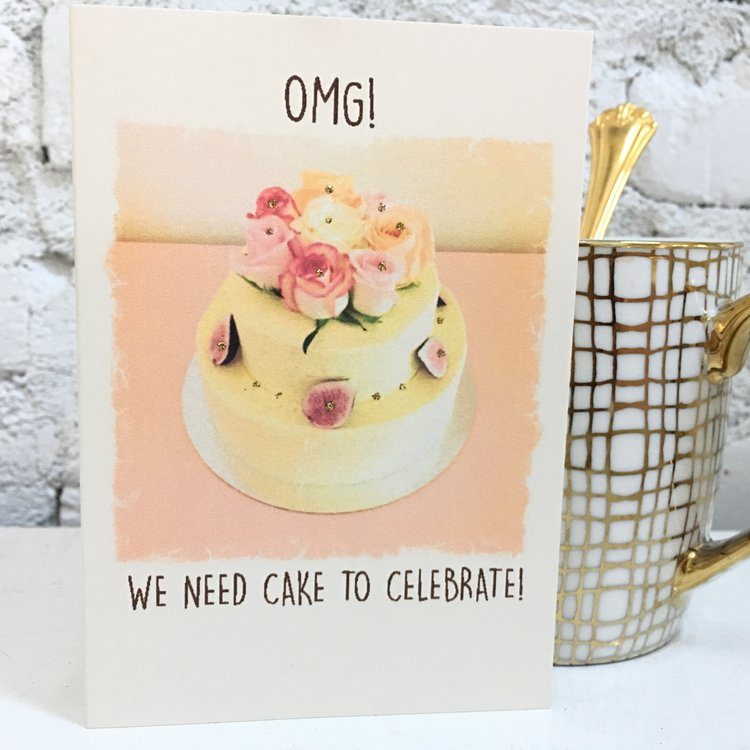 Paperlove Boutique - Wholesale Birthday Card - OMG!  1