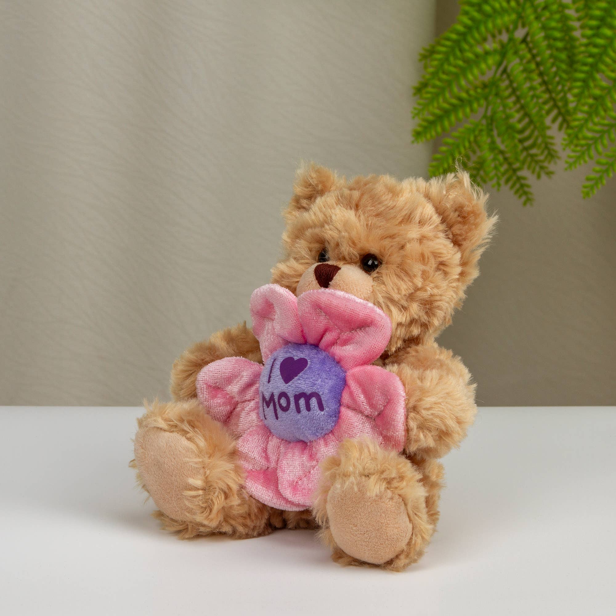 Plushland - Wholesale Stuffed/Plush Toy - Kids & Baby - 6" Bear Holding a Flower | Mother’s Day Bear Gift for Mom5
