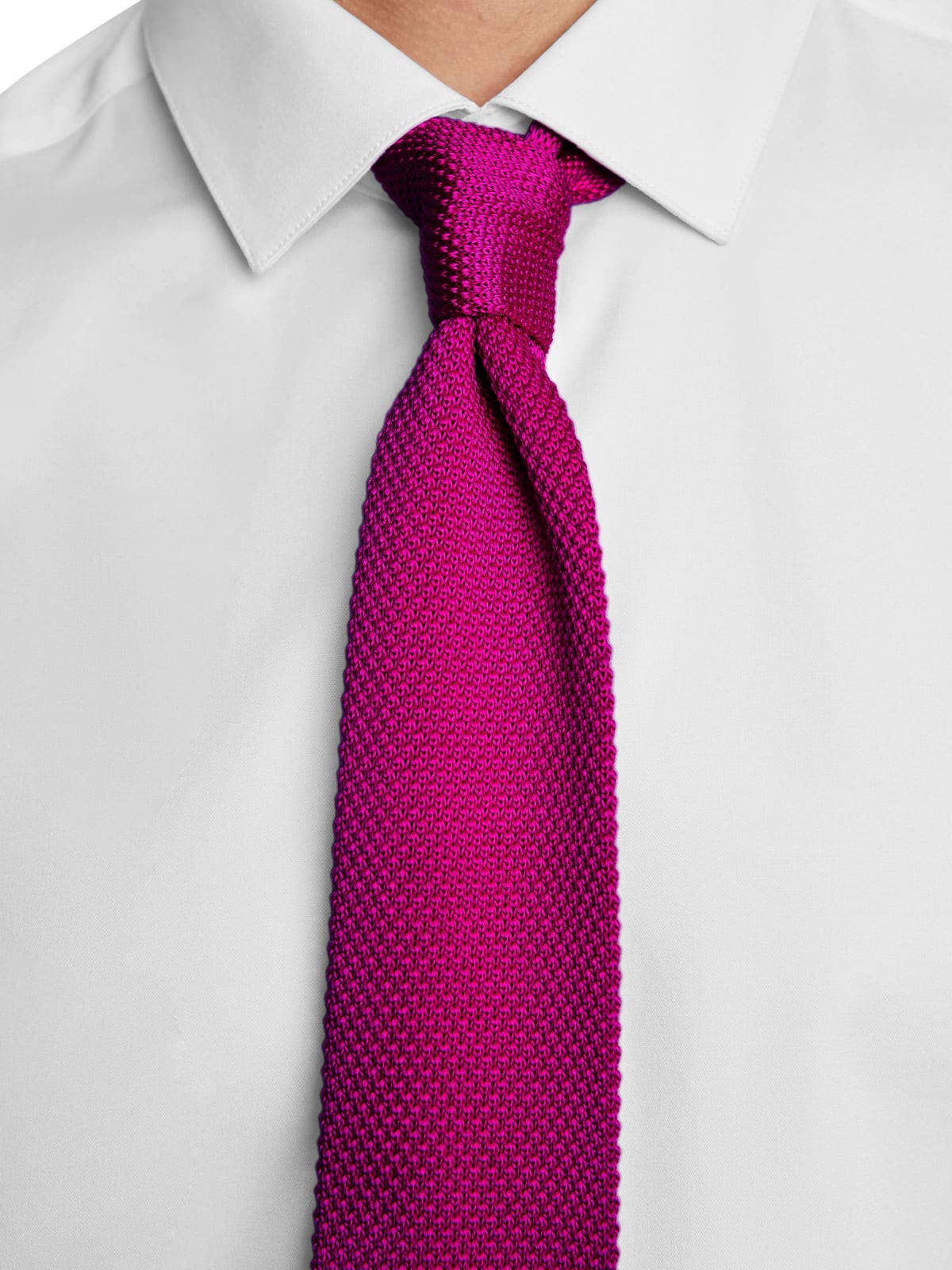 Josvil - Venta al por mayor Corbata - Hombre - CORBATA PUNTO FUCSIA BUGANVILLA2
