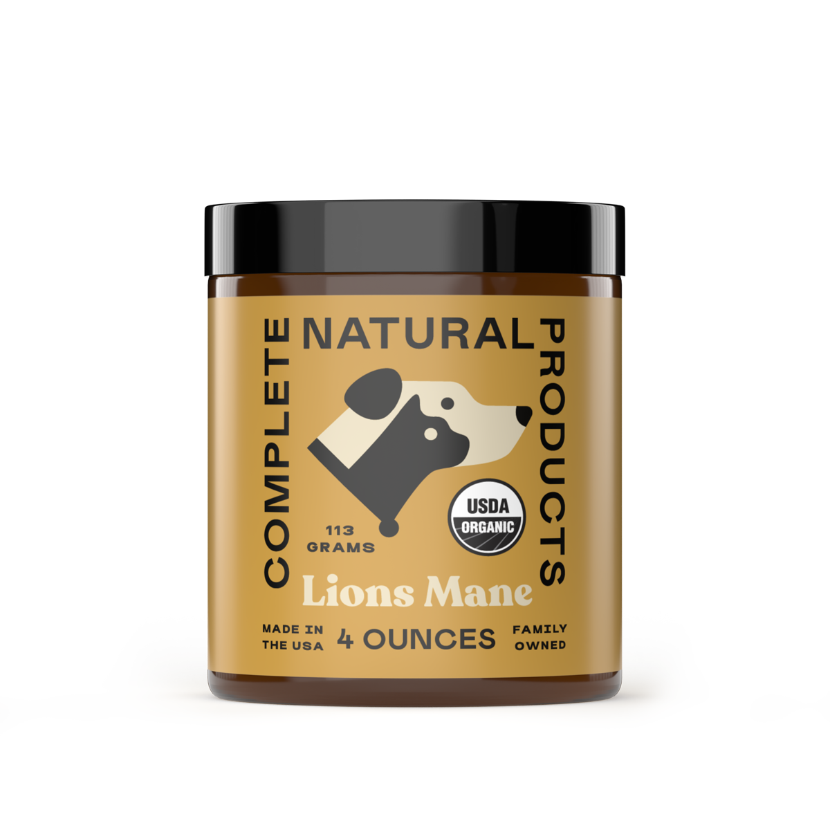 Complete Natural Products - Vendita all'ingrosso Integratori - Cani e gatti - Polvere di funghi organici Lion's Mane0