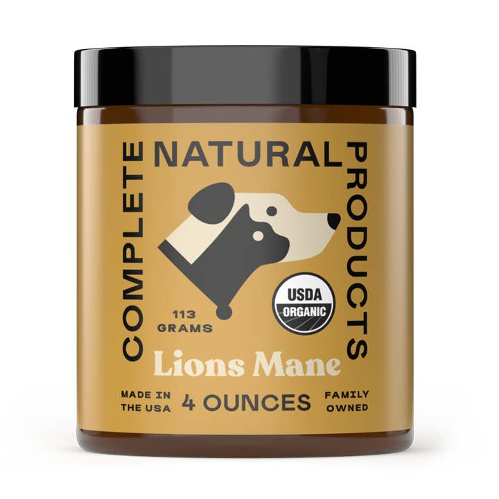 Organic Lion's Mane Mushroom Powder for wholesale by Complete Natural Products
