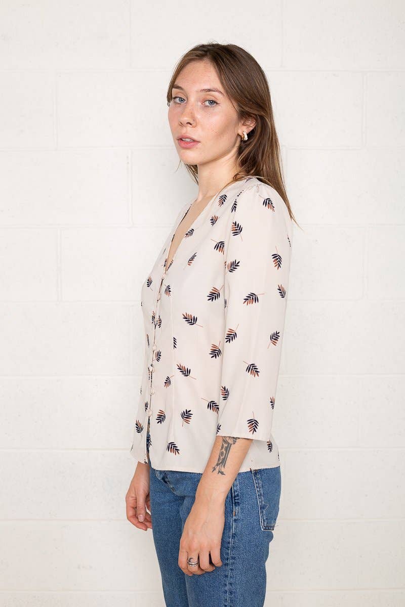 NLT - Wholesale Button Down Shirt - Women's - Eastyn Top5