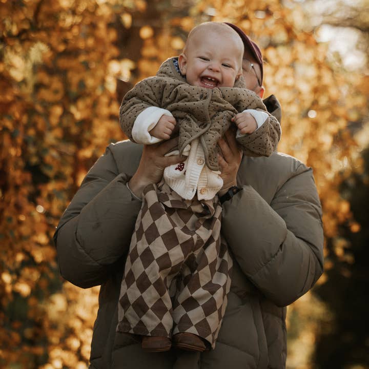 Annie & Charles® Cotton Pants CHESS for wholesale by Annie & Charles