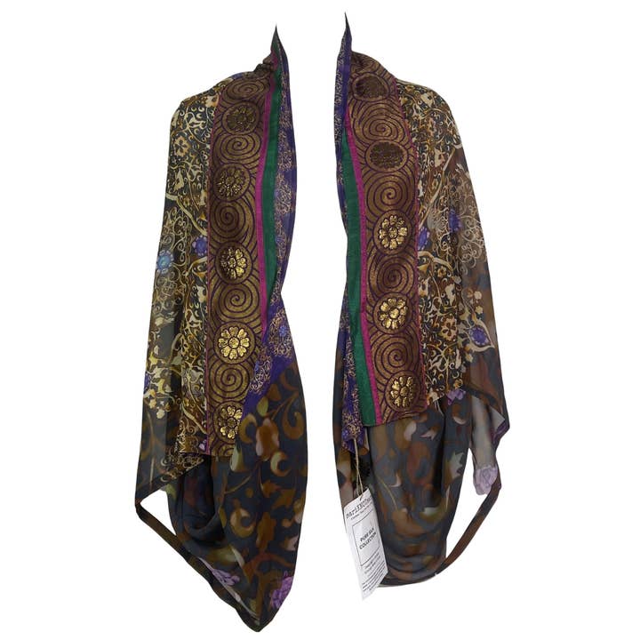 PRG8577 Boléro en pure soie Sheer Avatar pour la vente par sariKNOTsari