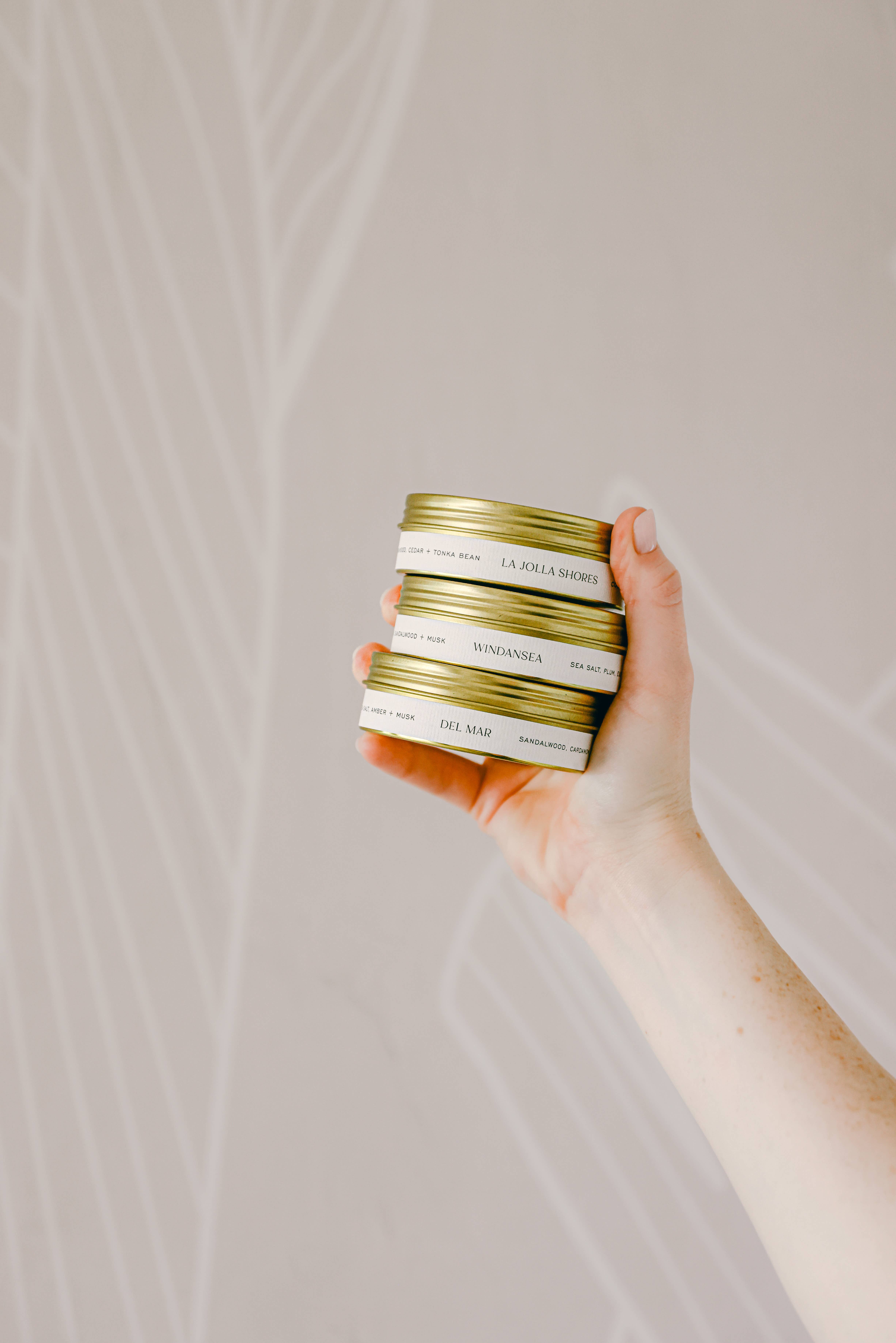 Corridor Candle Co. - Wholesale Travel Candles - La Jolla Shores Travel Candle3