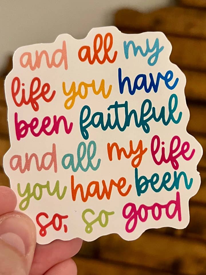 So, So Good Sticker for wholesale by Perfectly Pressed KY