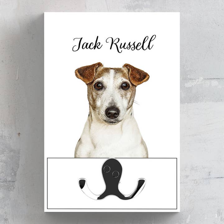 P7018 - Jack Russell Gruff Pawtraits Fotografia de Cão Impressa por atacado de Vivid Squid Wholesale