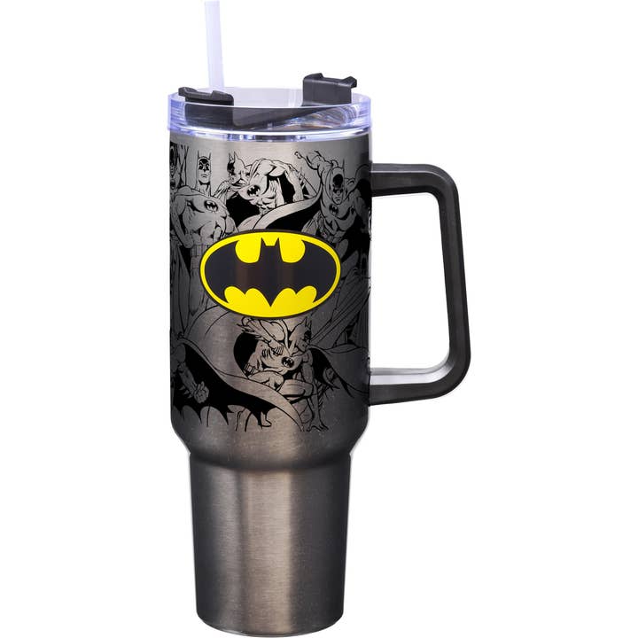Spoontiques, Inc - Wholesale Insulated Mug/Tumbler - Batman 40oz Stainless Trv Mug