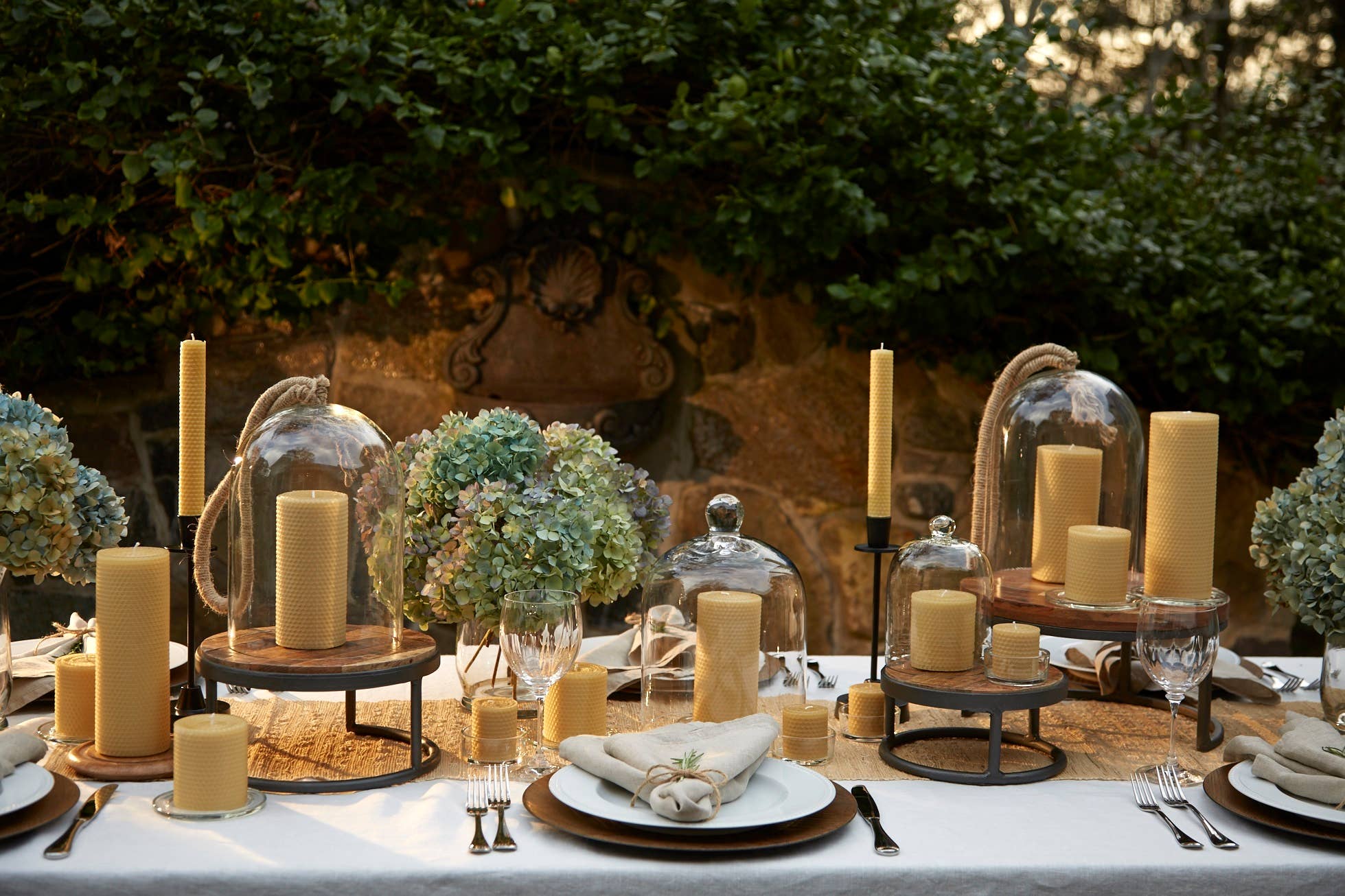 Little Bee of Connecticut - Venta al por mayor Vela votiva - Velas votivas de cera de abejas enrolladas a mano – Paquete de 4 velas puras10