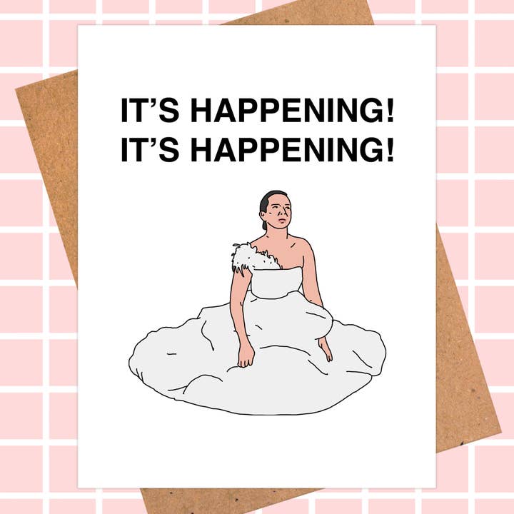 Biglietto divertente per matrimonio con damigelle d'onore | Pop Culture Card per la vendita all'ingrosso da parte di Pop Hot Cards