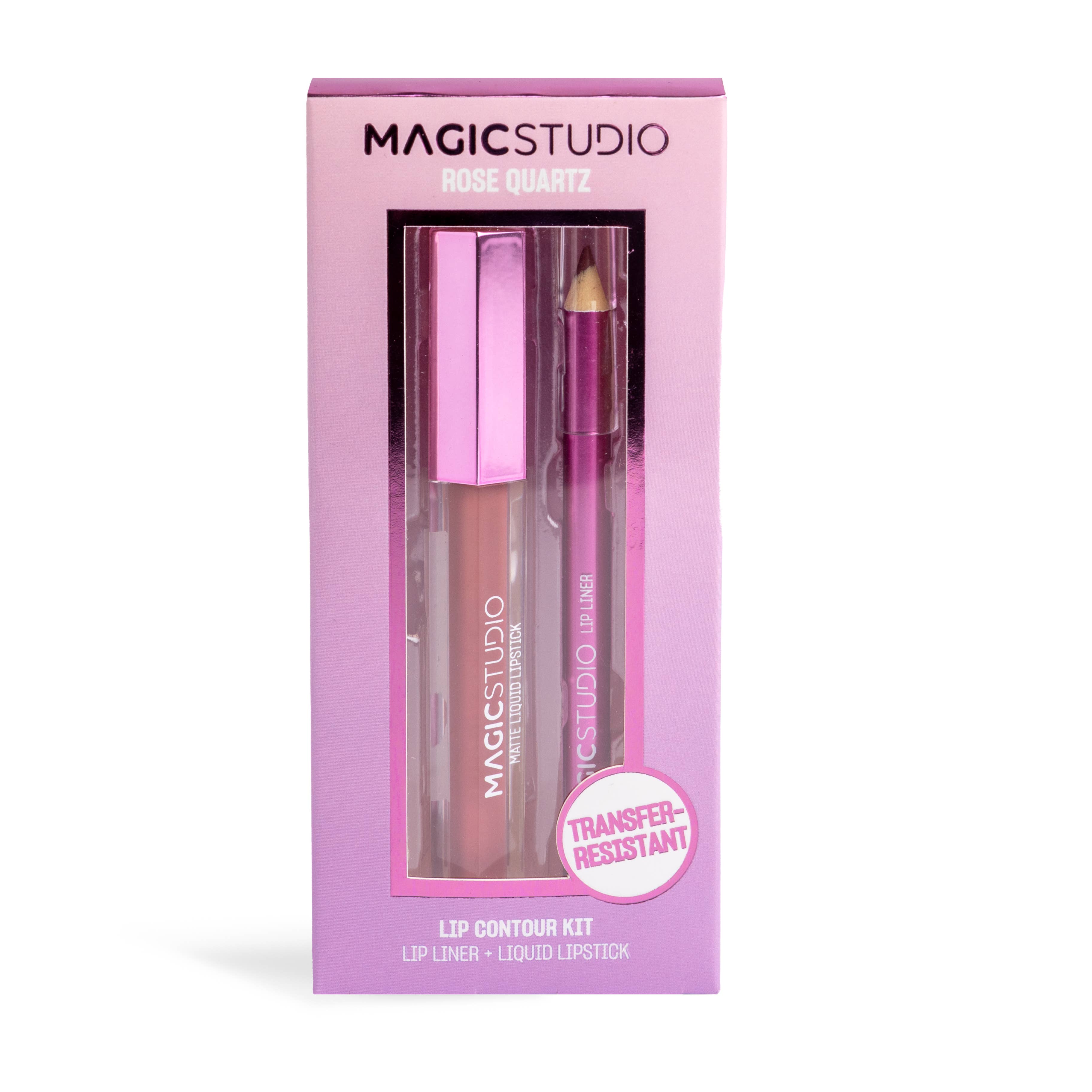 Aquarius Cosmetic SLU – wholesale Läppstiftsset – MAGIC STUDIO ROSENKVARTS LÄPPKONTURKIT1