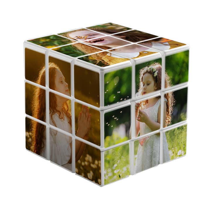 CanvasChamp – Engroshandel Puslespil - Voksen – CanvasChamp Personlig 3D Puslespil Rubik's Terning