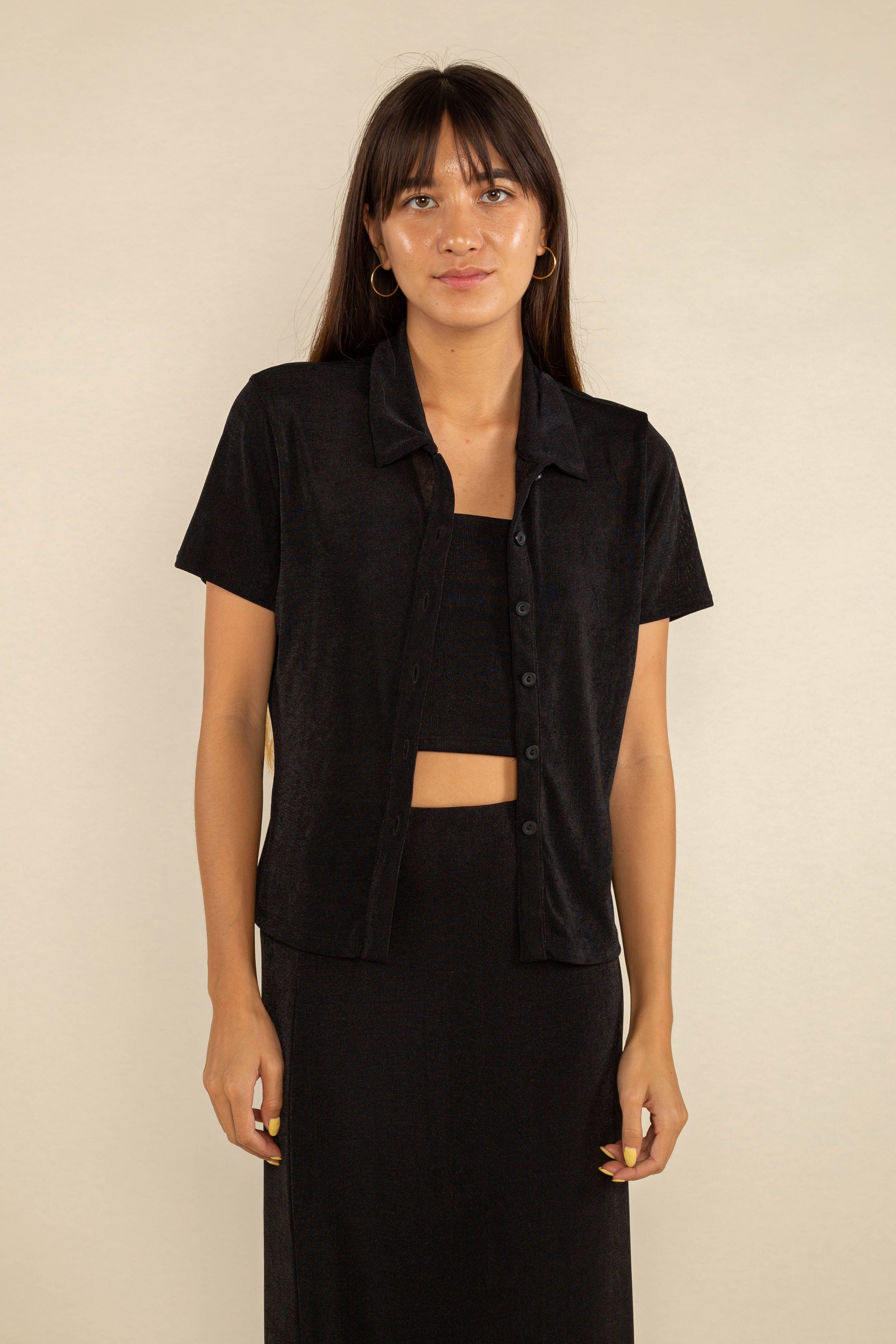 NLT - Vendita all'ingrosso Camicia button down - Donna - Top con bottoni Ryden2