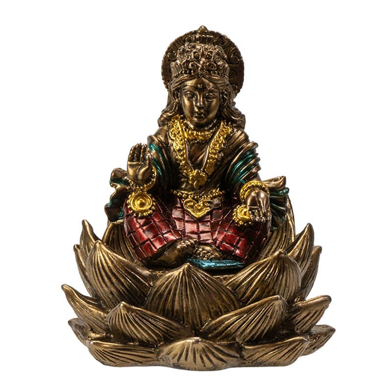 Pacific Trading - Wholesale Decorative Figurine - Lakshmi Hindu Goddess on Lotus1