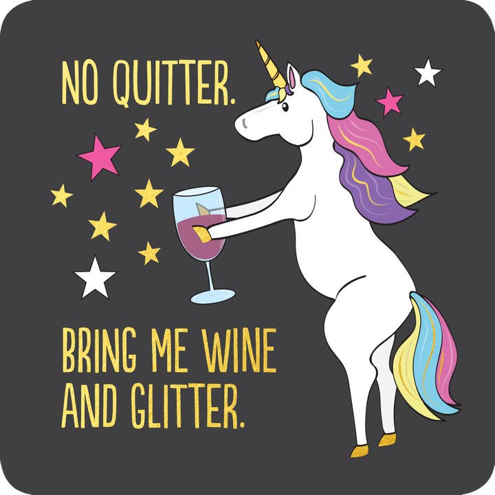 Peter Pauper Press - Wholesale Coasters - Unicorn Coasters (Set of 8)6