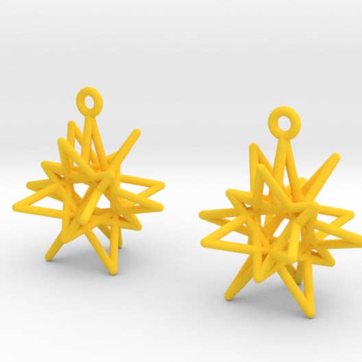 Hanusa Design - Wholesale Dangle Earrings - Starry Knight Earrings (Nylon)10