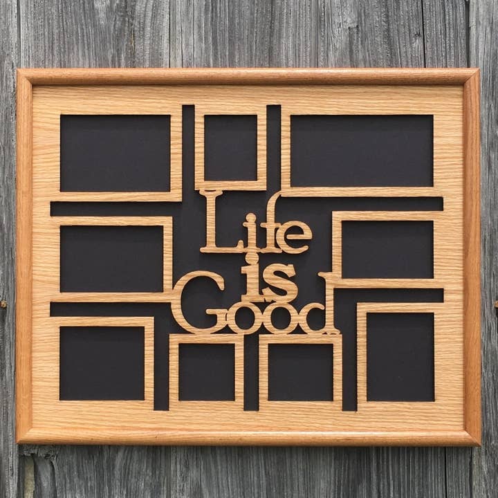 Cadre photo collage "Life Is Good" 40x50 cm pour la vente par Legacy Images