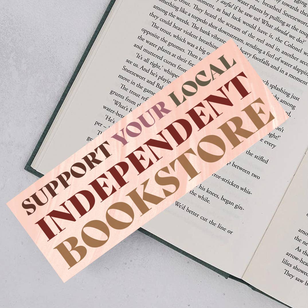 Bookishly (US Duties Paid) - Wholesale Bookmark - Custom Support Your Indie Bookstore Bookmark5