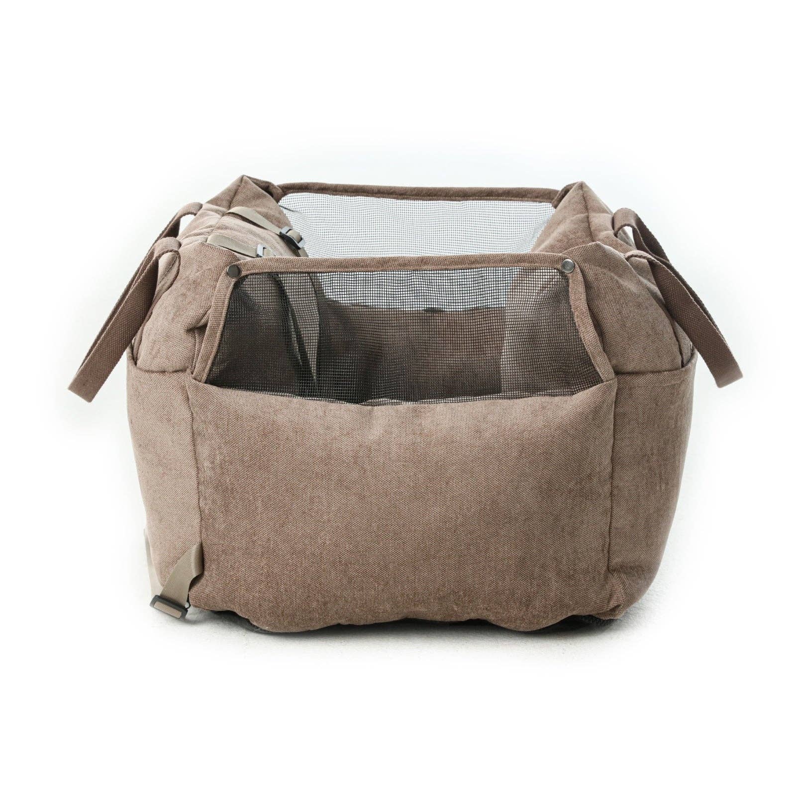 PEHOM - Wholesale Pet Carrier - Dog - Puff Guard Dog Car Seat - Camel4