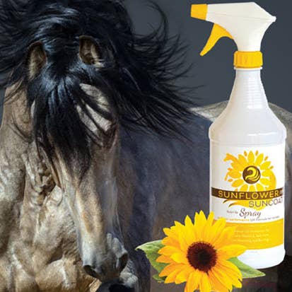 Sunflower Suncoat 32 oz #HSCR32 for wholesale by Smart Horse Gear