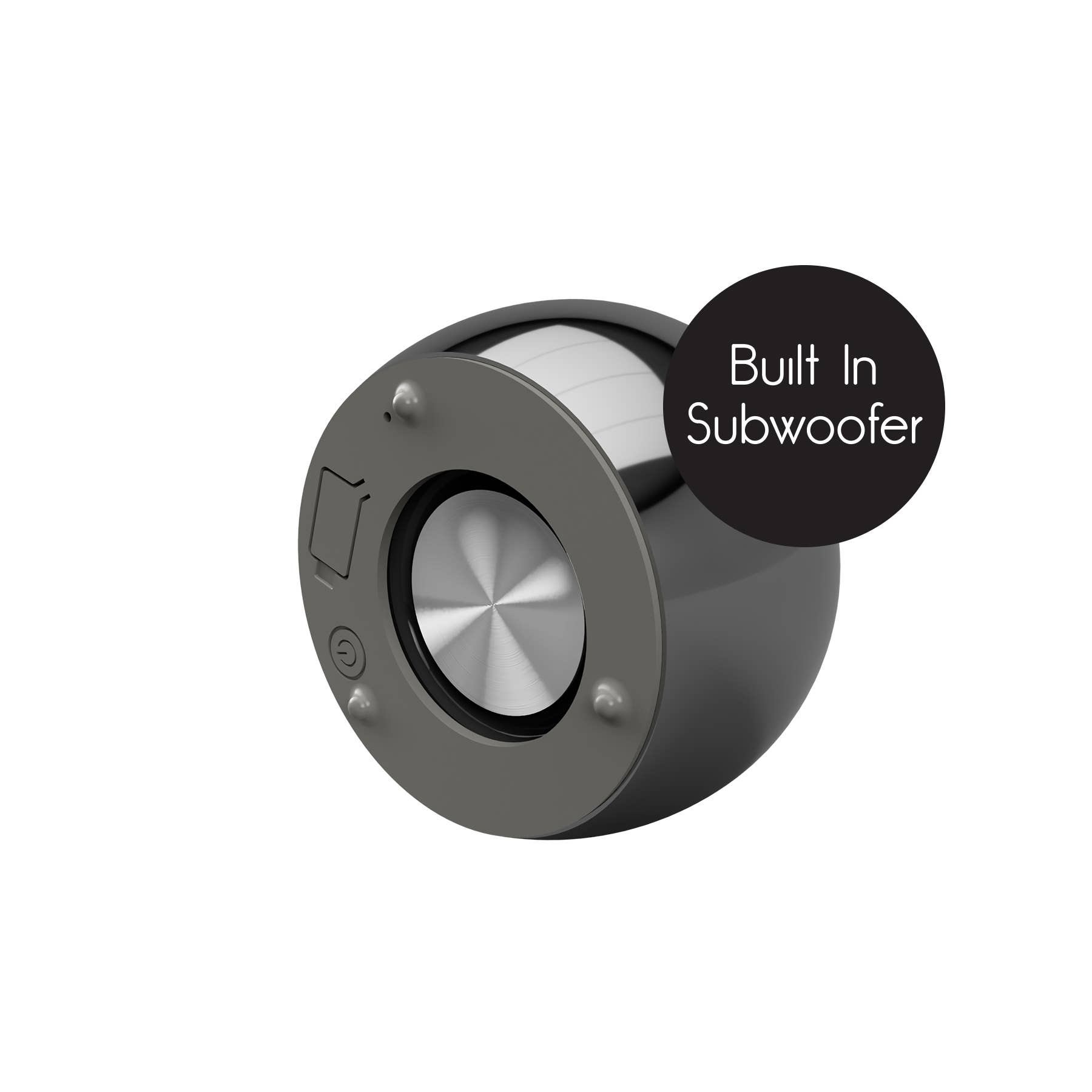 FashionIt - Wholesale Speakers - U Portable Bluetooth Speaker Boost Hematite3