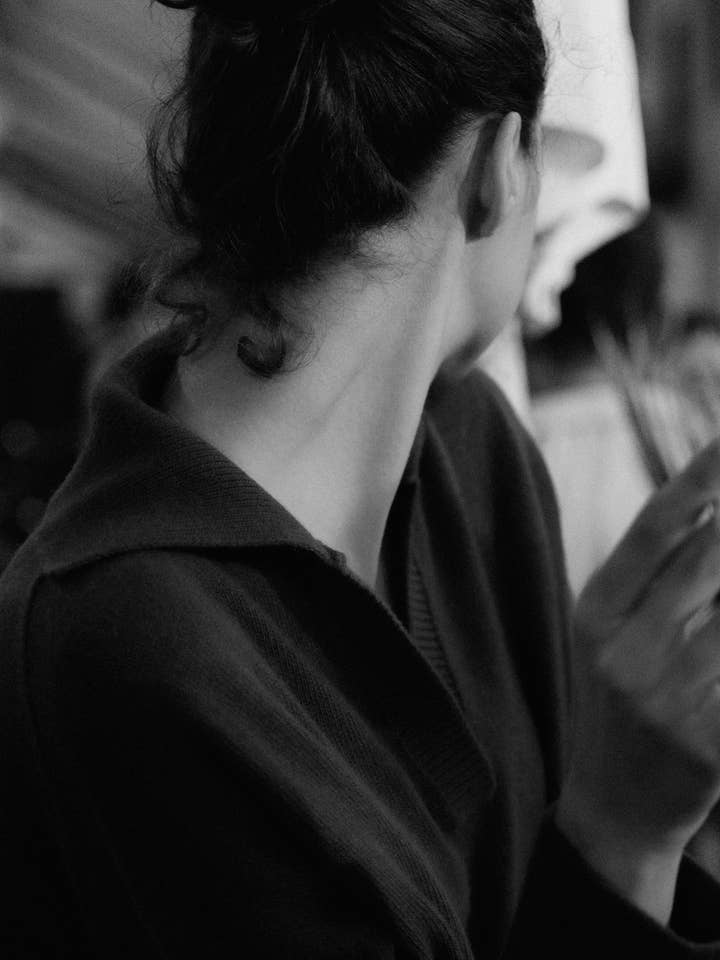 Cashmere Mix Relaxed Polo for wholesale by Lèmme