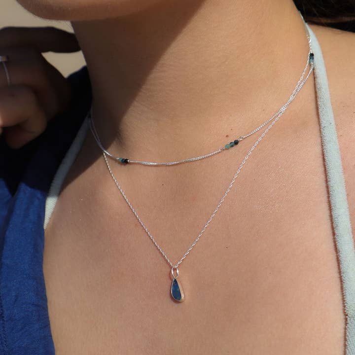 Koi Atelier - Wholesale Link & Chain Necklace - Kleine gedraaide schakelketting zilver1