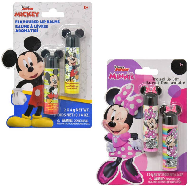 Deluxe Import Trading - Wholesale Lip Balm - Mickey and Minnie 2pk Lip Balm0