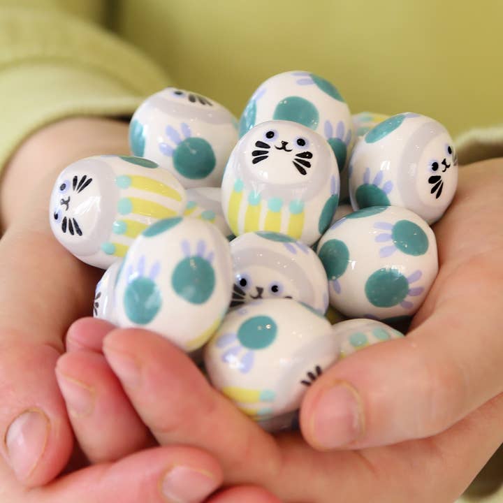 Mini Lucky Charms “Health” / Ceramic sculpture for wholesale by Dodo Toucan