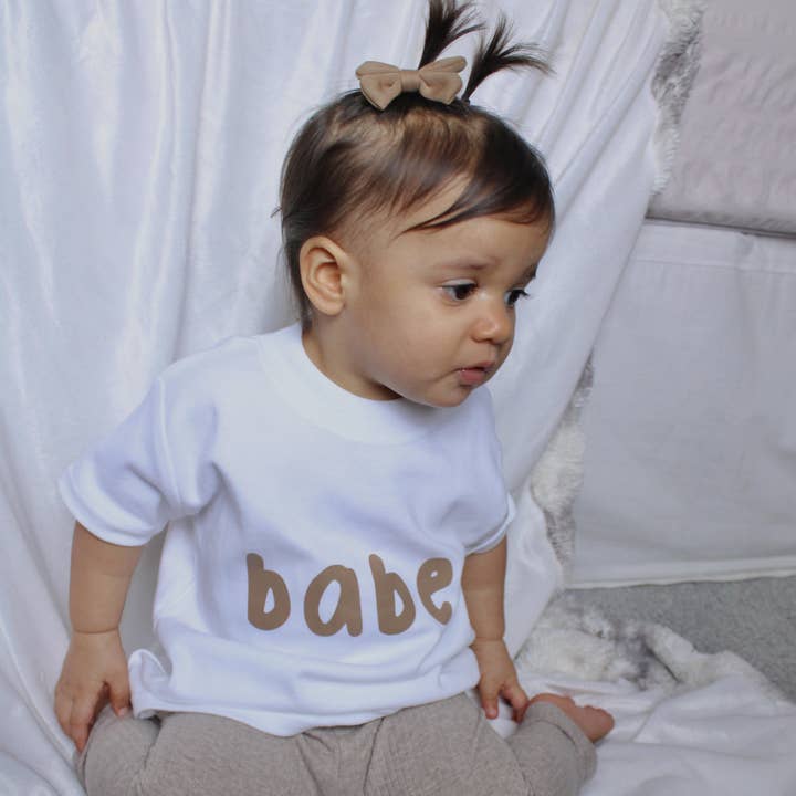 Babe Vest/ Tee for wholesale by Amber and Noah