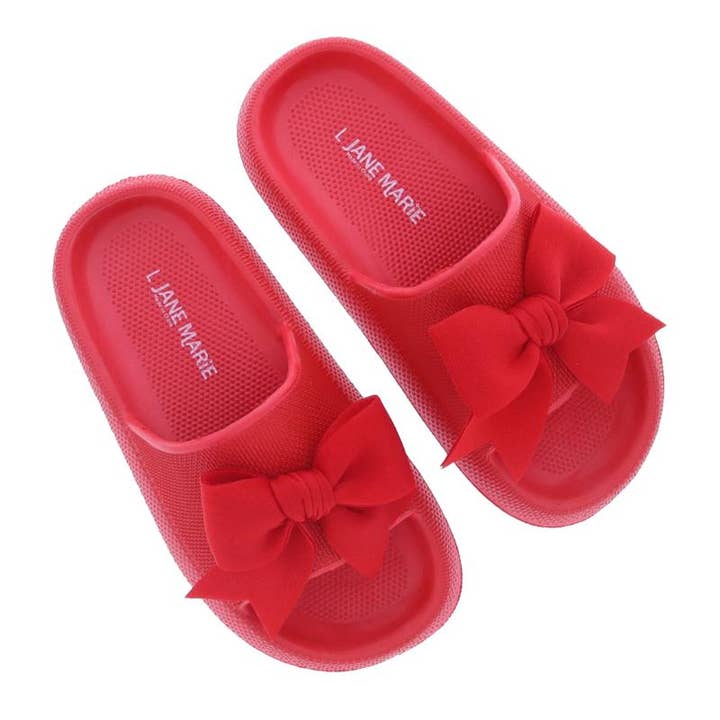 Kids Red Eloise Open Toe Sandal Package for wholesale by Jane Marie