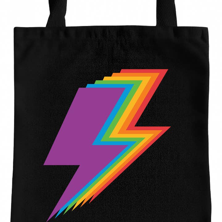 Tote bag Lightning Pride (Choisir l'option) pour la vente par Queerky