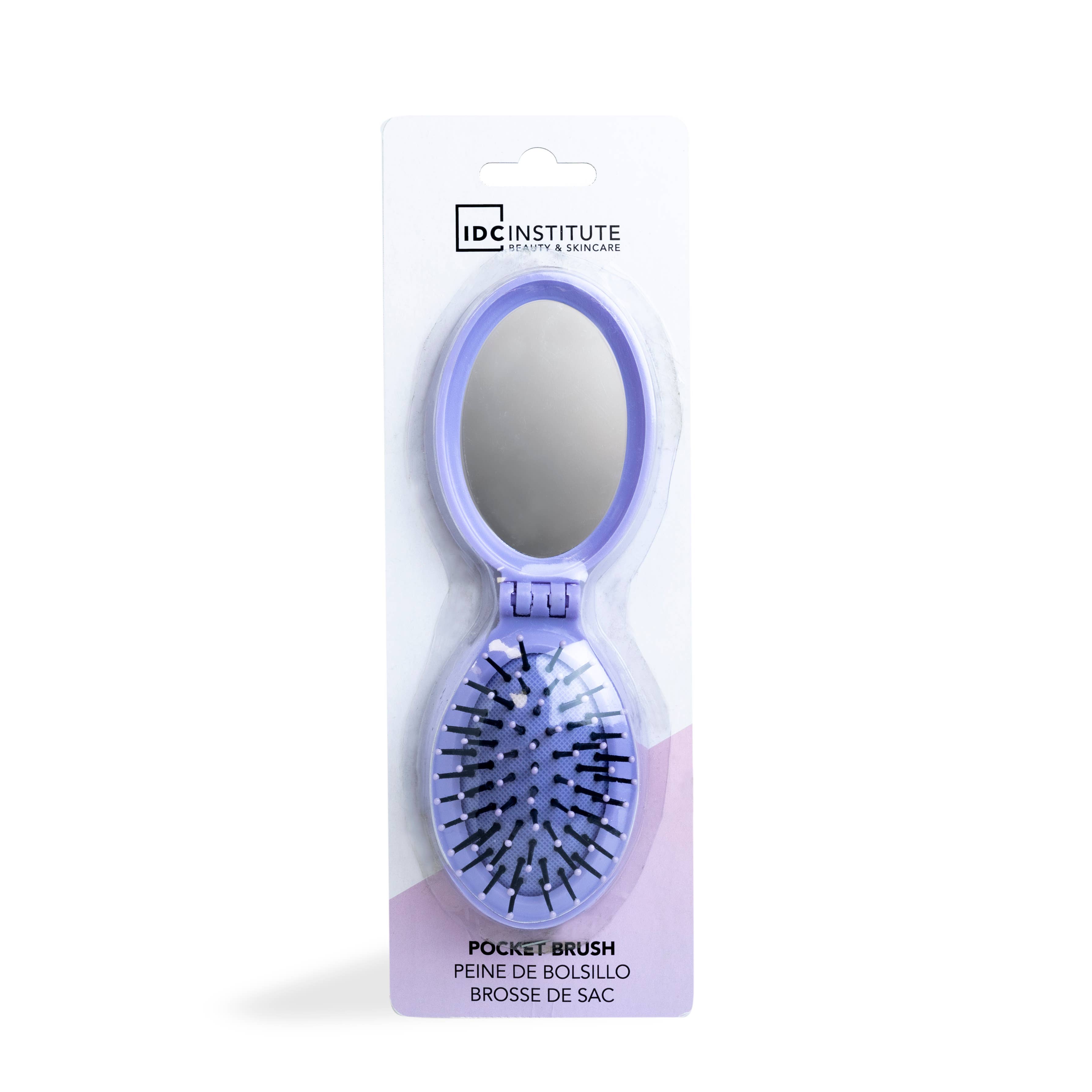 Aquarius Cosmetic SLU - Wholesale Compact Mirror - Idc Institute Pocket Mirror With Comb Blister3
