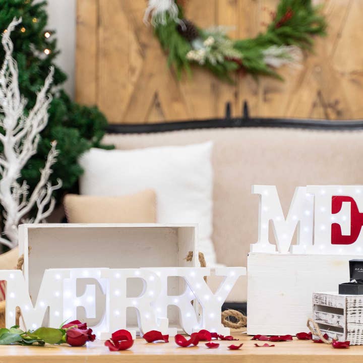 Portofino International Trading, USA - Wholesale Sign - 6" Vintage LED Marquee Ampersand &4