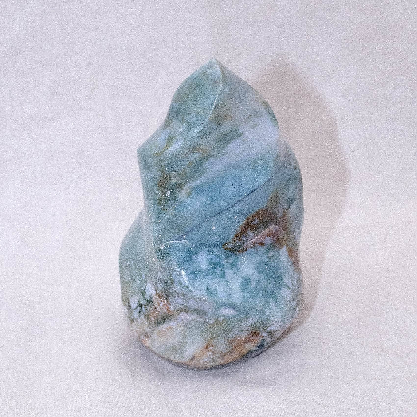 Tiny Rituals - Wholesale Spiritual Stone/Crystal - Ocean Jasper Flame - AAA Premium Quality8