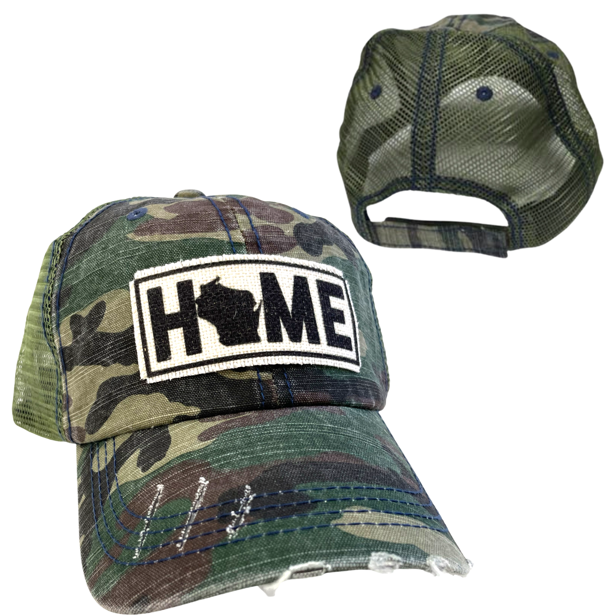 dkhandmade - Wholesale Trucker Hat - Unisex - WISCONSIN HOME HATS6