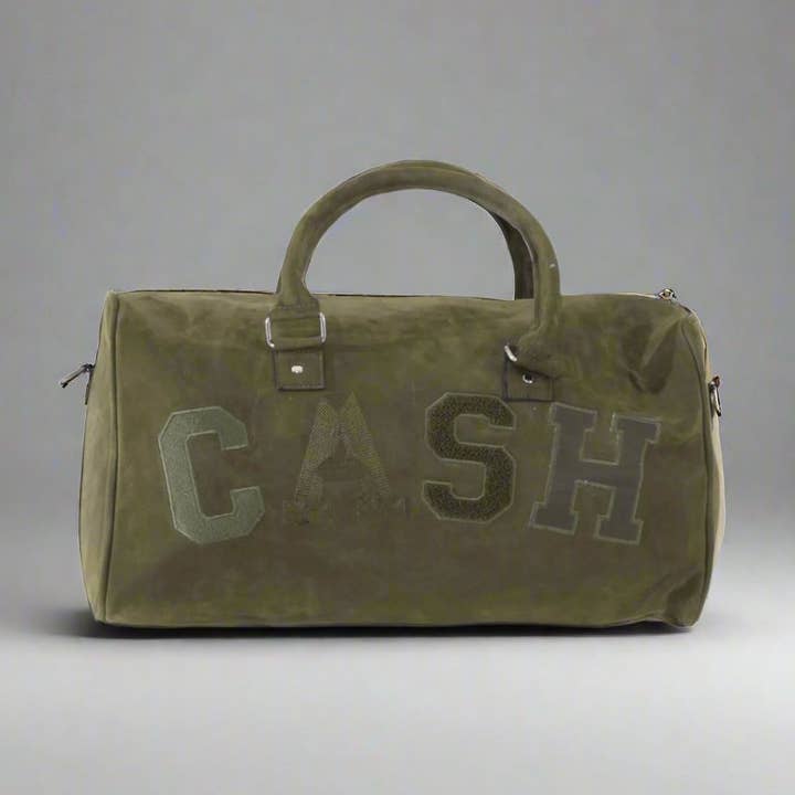 LEATHER NUBUCK DUFFLE BAG for wholesale by Cashland