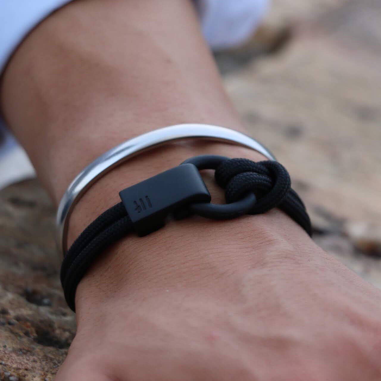 Être - Bracelets & Accessories – Großhandel Gewebtes/geflochtenes Armband – Armband für Herren | Ribeira - Notte1