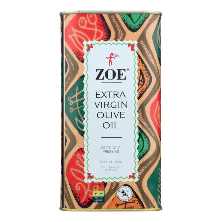 Zoe - Extra Virgin Olive Oil - Case Of 6 - 1 Liter for wholesale by Everyday Supply Co