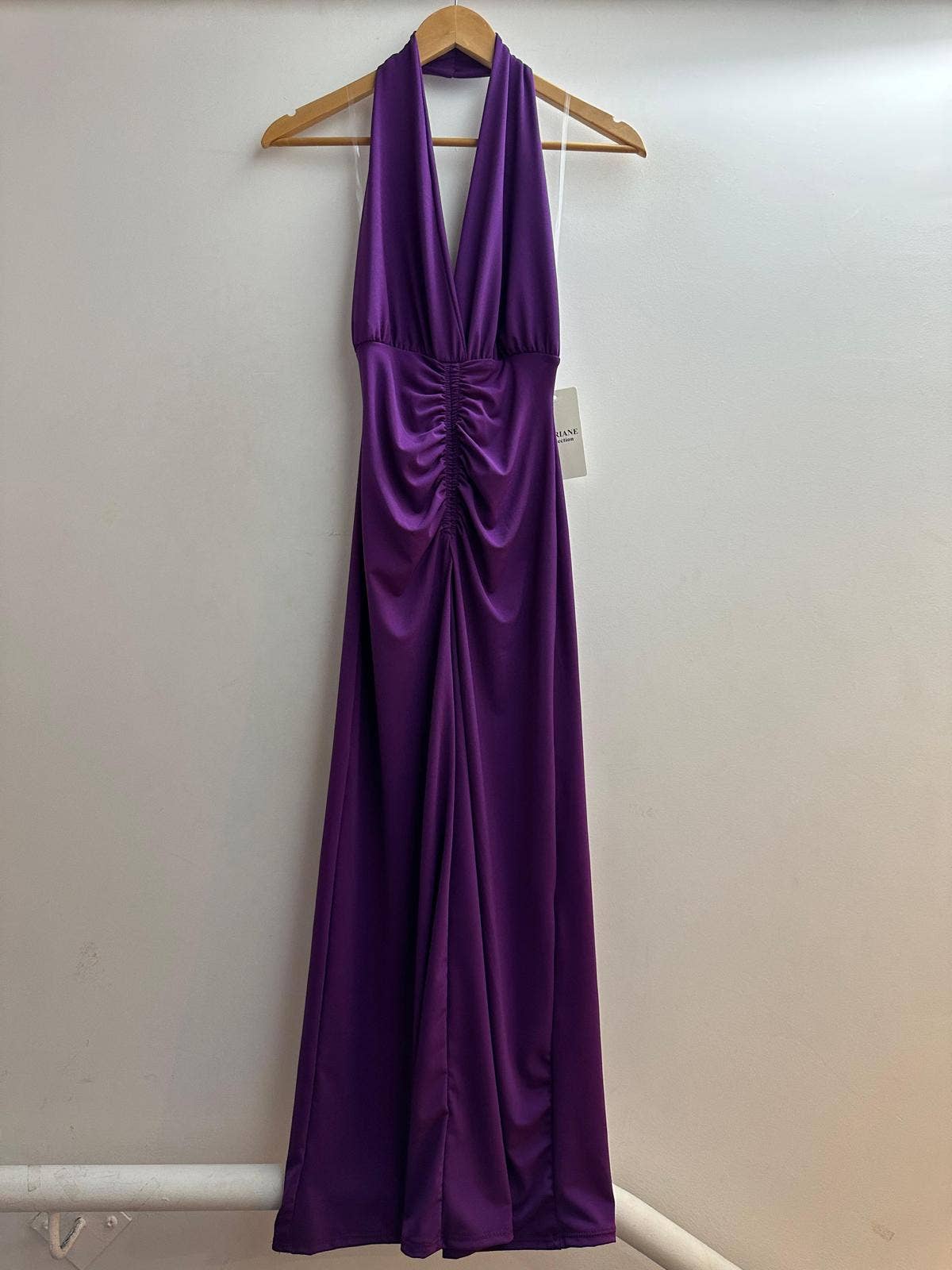 LORIANE – wholesale Dress – Women's – 6194 - Sleeveless long dress with bare shoulders0